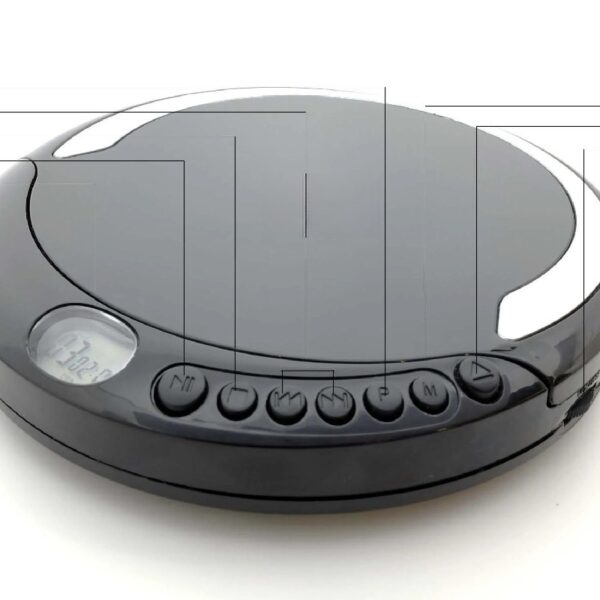 Personal CD Player, Black, PCD300