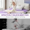 2 Inch Gel Memory Foam Mattress Topper Ventilated Soft Mattress Pad, Bed Topper, CertiPUR-US Certified, Twin Size, Purple