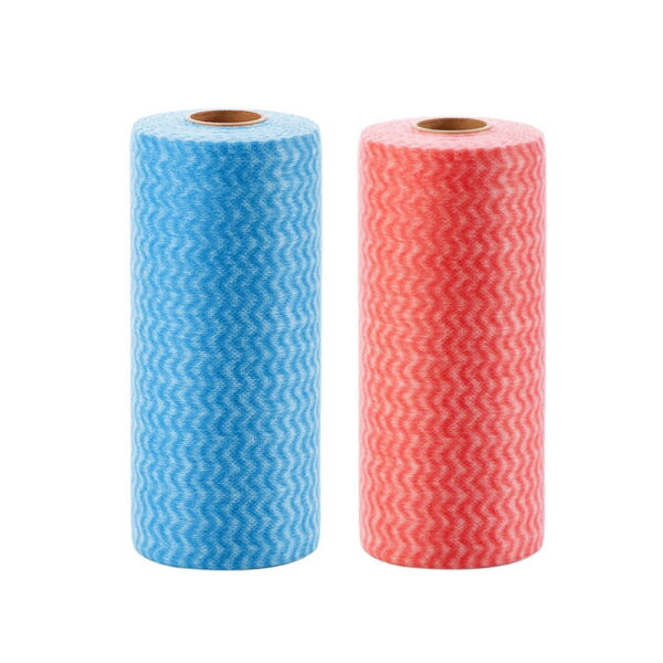 80 Sheet Disposable Cleaning Cloths Disposable Dish Cloths Paper Towels Reusable Household Cleaning Towel 2 Rolls