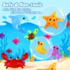 Mocoosy 20 Colors Magic Fairy Water Gel Toy Kit for Kids, Aqua Elf Water Gel Kit with 20 Magic Gels & 16 Squishy Maker Molds, Magical Squishy Paint Set Art Crafts STEM Game Activities for Boys Girls