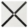 Retro Self Adhesive Vinyl Floor Tile - 20 Tiles/20 Sq. ft., 12 x 12, Slate Flooring Materials