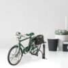 Mini Bike Toys, Simulation Vintage Bicycle Model Miniature Toys Retro Decoration for Collection & Bookshelf Display