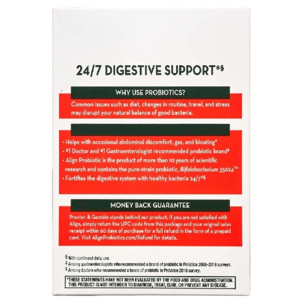 Daily Probiotic Supplement, Probiotics Supplement, 42 Capsules