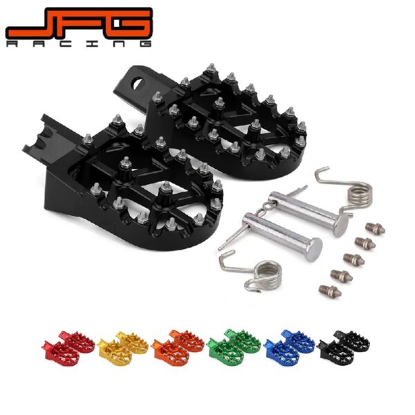 Motorcycle Universal CNC Colorful Footpeg Footrest Foot Pegs