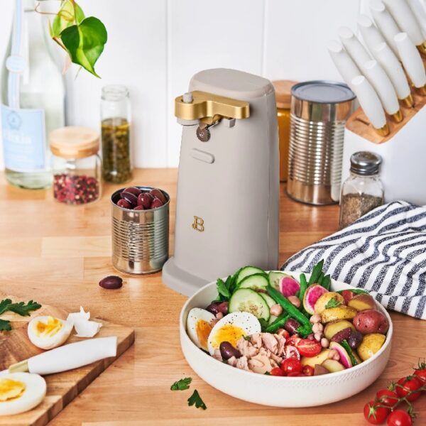 Easy-Prep Electric Can Opener, White Icing by Drew Barrymore