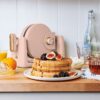 Rotating Belgian Waffle Maker, White Icing by Drew Barrymore