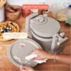 Rotating Belgian Waffle Maker, White Icing by Drew Barrymore