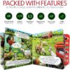Li'l-Gen Toy Farm Animals with Interactive Farm Animal Sound Book | 12 Toy Figures with Playmat and Farm Accessories for Toddlers | Farm Playset for Boys and Girls 2 Years Old & Up (22 Piece Set)