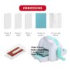 WRVCSS Portable Manual Mini Die Cutting & Embossing Machine for Arts & Crafts, Scrapbooking & Cardmaking,3