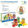 Learning Resources 1-10 Counting Cans Set, Preschool Toys, Ages 3+