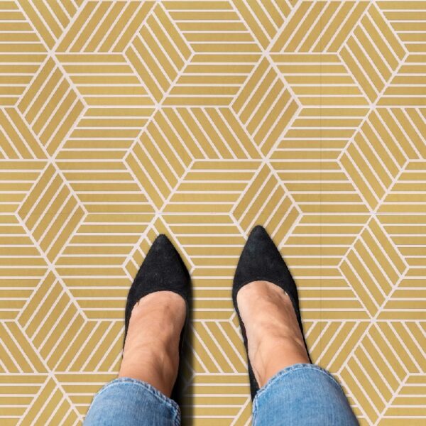 Retro Self Adhesive Vinyl Floor Tile - 20 Tiles/20 Sq. ft., 12 x 12, Slate Flooring Materials