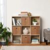 9 Cube Storage Organizer, Spring Pine