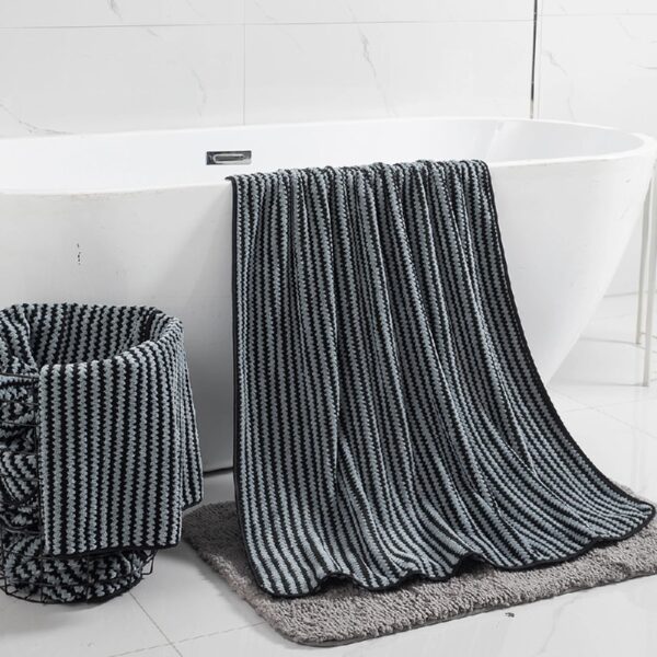8 Piece Bath Towel Set -2 Soft Bath Sheet,2 Hand Towels, 4 Washcloths- 650 GSM Oversized Bath Shower Towels 35