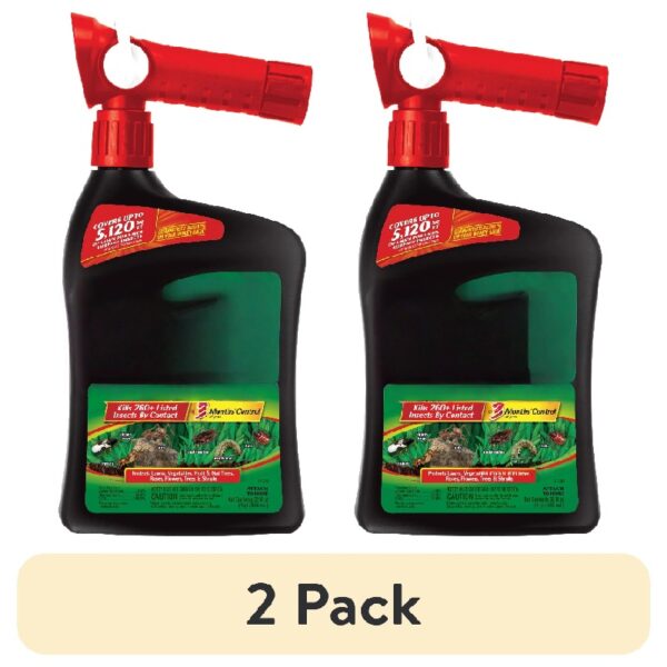 (2 pack)  Insect Killer for Lawns, Ready-to-Spray Concentrate, 32 Ounces