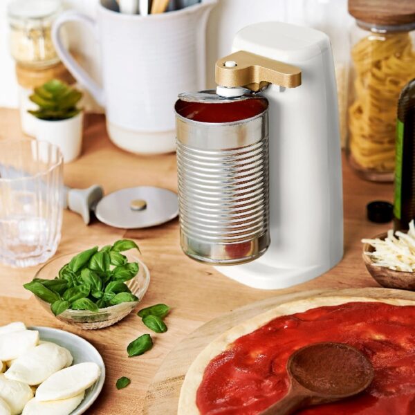 Easy-Prep Electric Can Opener, White Icing by Drew Barrymore