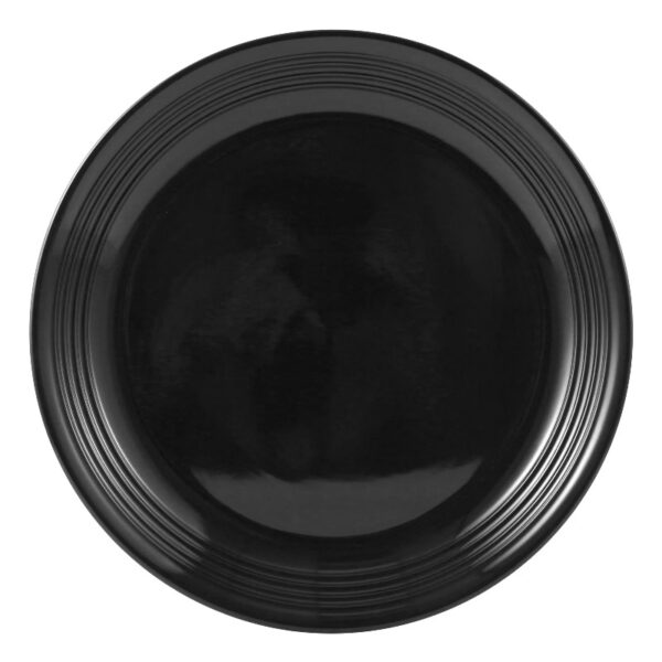 Chiara 16-Piece Stoneware Gray Dinnerware Set