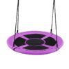 40 Inch Flying Saucer Swing Tree Swing, Toddler Swing for Indoor Outdoor Play Set, Purple
