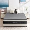 2 Inch Gel Memory Foam Mattress Topper Ventilated Soft Mattress Pad, Bed Topper, CertiPUR-US Certified, Twin Size, Purple