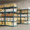 5-Tier Metal Boltless & Adjustable Storage Rack, Blue