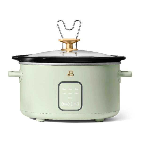 4Qt Slow Cooker with Touch-Activated Display, White Icing by Drew Barrymore