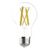 LED Light Bulbs, 100 Watt, Daylight, A19 Bulbs, Medium Base, Clear Finish, 13yr, 4 pack