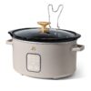 4Qt Slow Cooker with Touch-Activated Display, White Icing by Drew Barrymore
