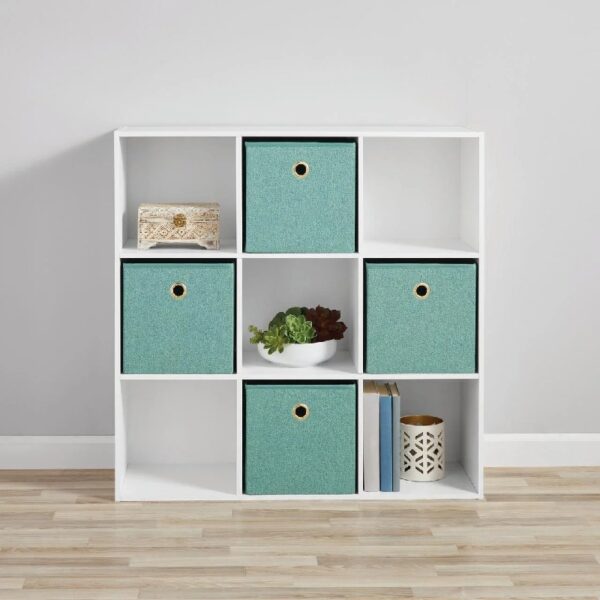9 Cube Storage Organizer, Spring Pine