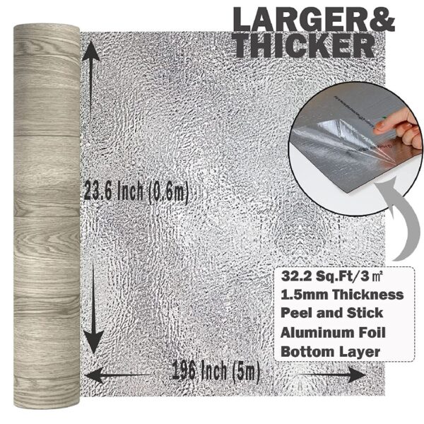 PVC Peel and Stick Vinyl Flooring Roll 23
