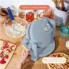 Rotating Belgian Waffle Maker, White Icing by Drew Barrymore