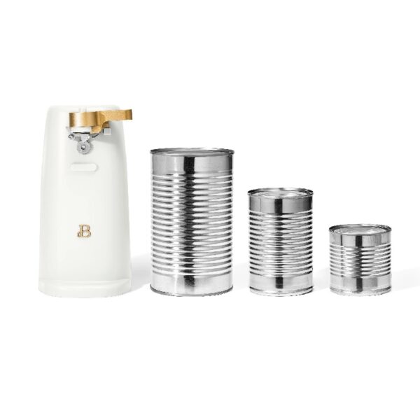 Easy-Prep Electric Can Opener, White Icing by Drew Barrymore