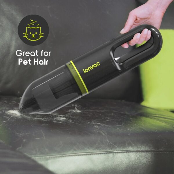 IonVac, Lightweight Handheld Cordless Vacuum Cleaner, USB Charging, Multi-Surface, New