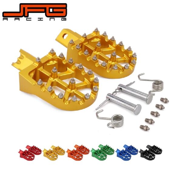 Motorcycle Universal CNC Colorful Footpeg Footrest Foot Pegs
