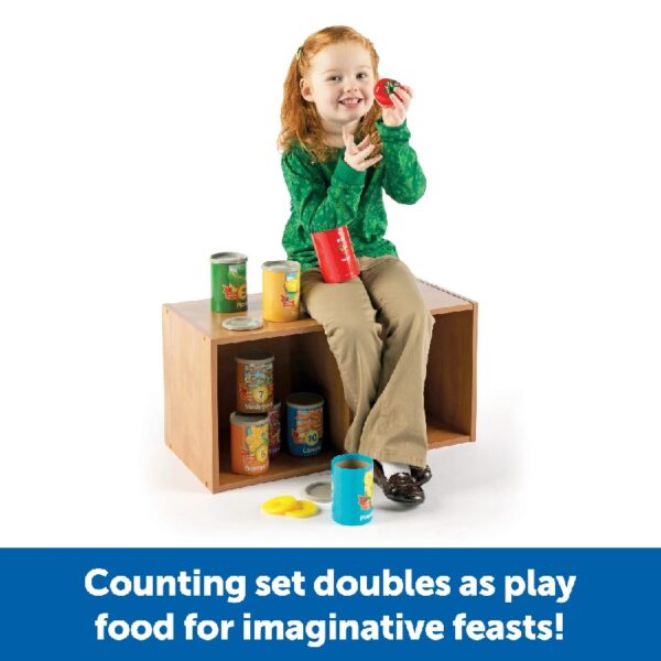 Learning Resources 1-10 Counting Cans Set, Preschool Toys, Ages 3+