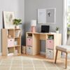 6 Cube Storage Organizer, White
