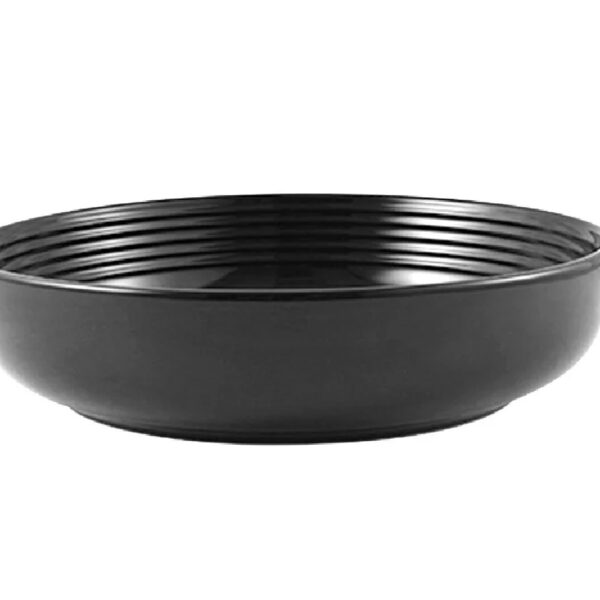 Chiara 16-Piece Stoneware Gray Dinnerware Set