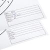 50-Pack Bullseye Large Paper Shooting Range Targets for Pistol Shooting - 17x17 in Bulk Pack for Hunting Accessories, Handguns, Gun Range, Firearms with Colorful Design (10 Rings)