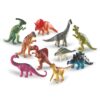 Learning Resources Dinosaur Counters - 60 Pieces, Boys and Girls Ages 3+ Dinosaur Toys, Dinosaurs for Toddlers, Dinosaurs Action Figure Toys