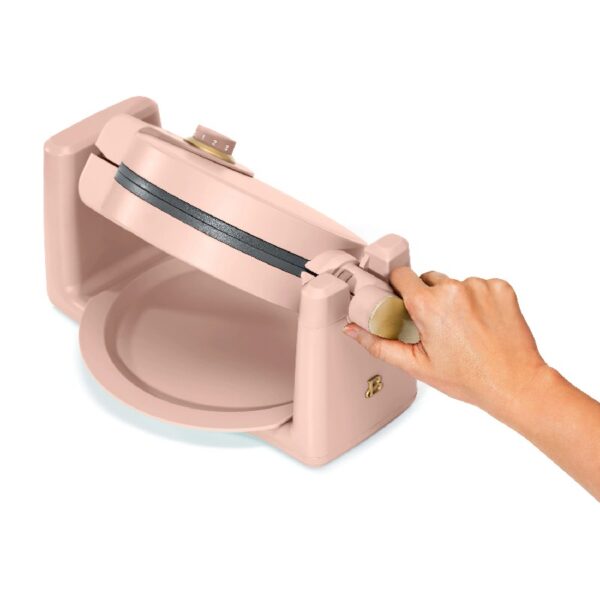 Rotating Belgian Waffle Maker, White Icing by Drew Barrymore