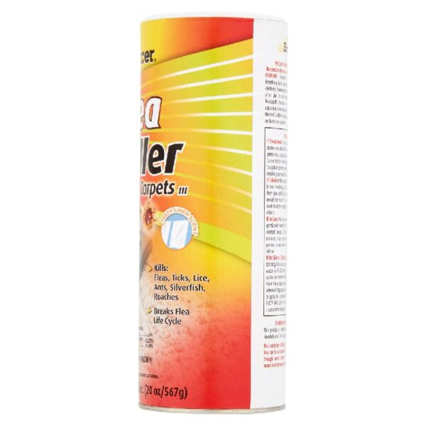 (4 pack)  Flea Killer for Carpets Powder, 20 oz