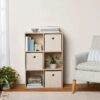 6 Cube Storage Organizer, White