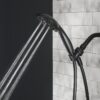 5-Setting Handheld Shower Head, Matte Black