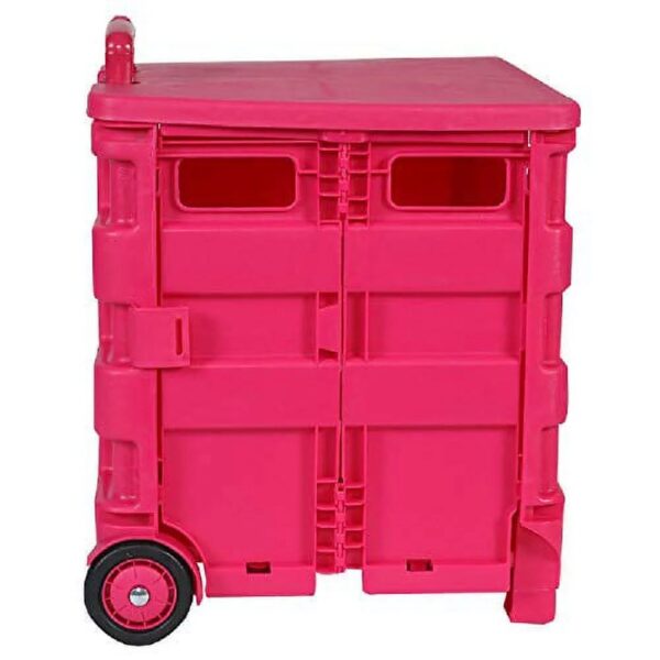 Everything Mary Plastic Craft Cart Organizer - Blue - Hobby Storage Case - Ideal for Teachers & Crafters