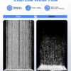 High Pressure Rainfall Shower Head 10 Spray Handheld Showerhead Combo, 360° Degree Rotating Extension Arm, New