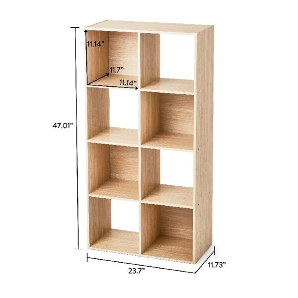 8 Cube Storage Organizer, Black