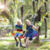 Saucer Tree Swing Set 40