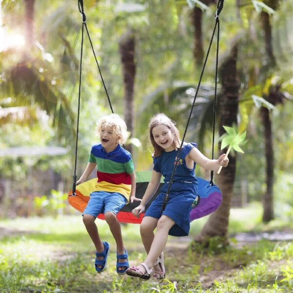Saucer Tree Swing Set 40