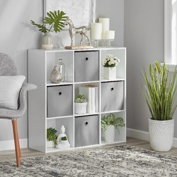 9 Cube Storage Organizer, Spring Pine