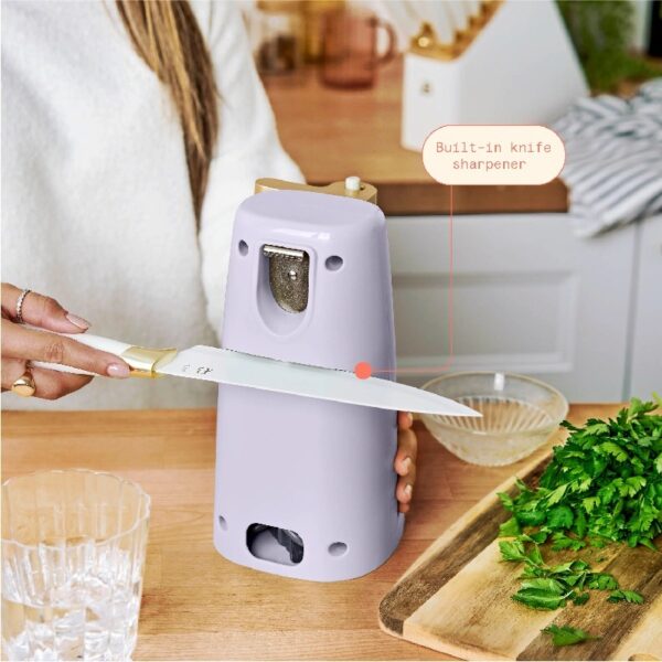 Easy-Prep Electric Can Opener, White Icing by Drew Barrymore