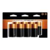 1.5V Coppertop Alkaline D Batteries, 8 Pack