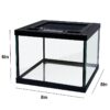 Mini Reptile Glass Terrarium Tank 8 * 8 * 6